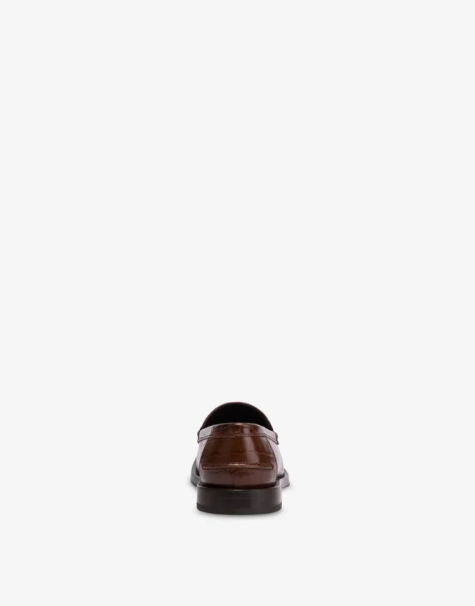 Coconut print calfskin loafers Coconut print calfskin loafers