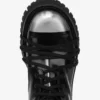 Combat boot in calfskin