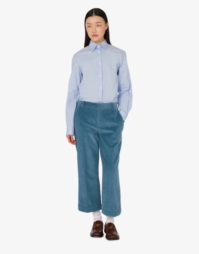 Corduroy crop pants Corduroy crop pants