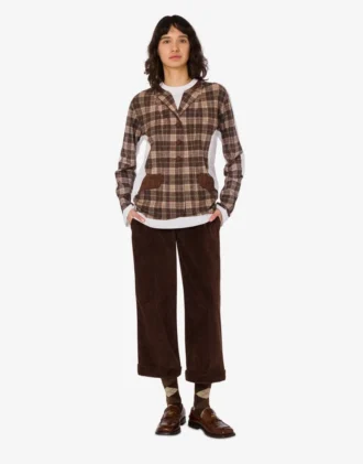 Corduroy crop pants Corduroy crop pants