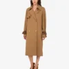 Cotton blend gabardine trench coat Cotton blend gabardine trench coat
