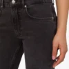 Cotton denim flare pants Cotton denim flare pants