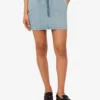 Cotton denim miniskirt