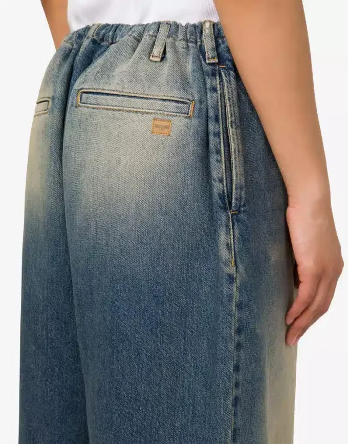 Cotton denim pants Cotton denim pants