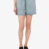 Cotton denim shorts