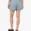 Cotton denim shorts