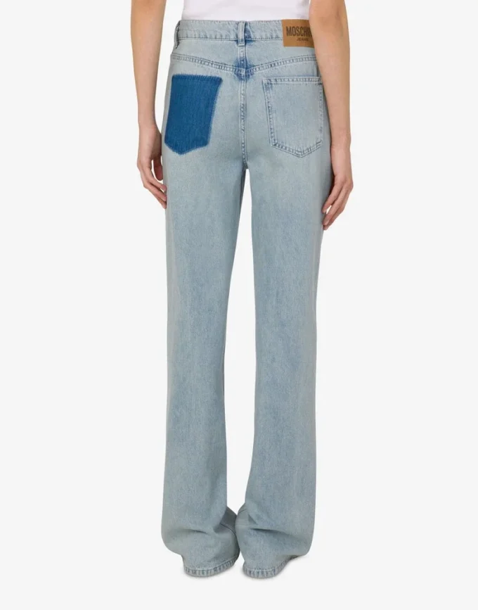 Cotton denim trousers Cotton denim trousers