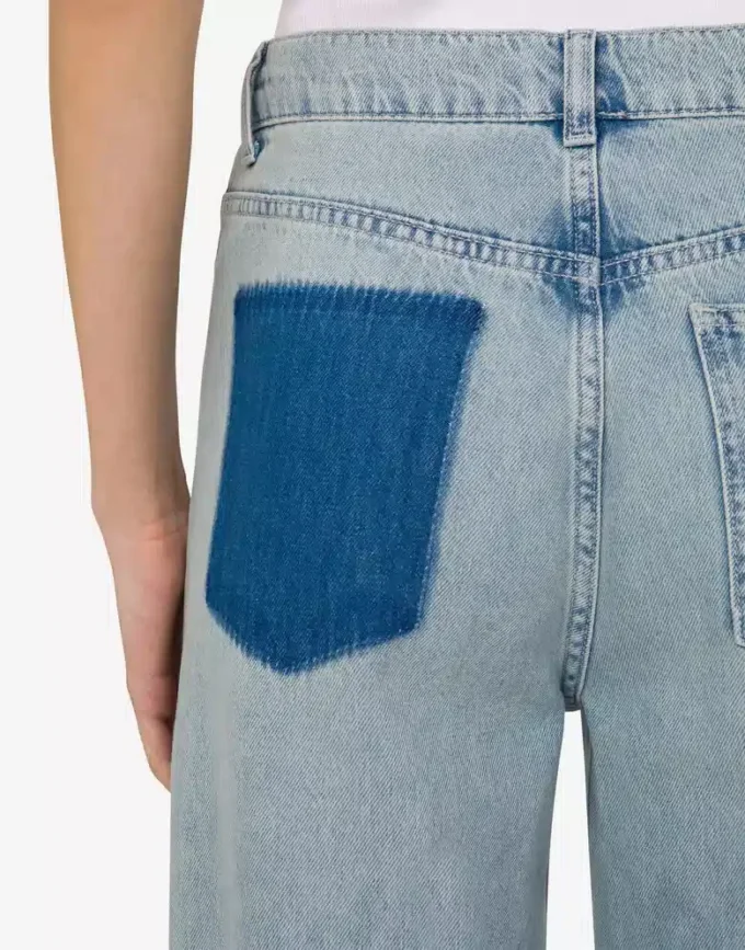 Cotton denim trousers Cotton denim trousers