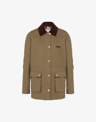 Cotton diagonal jacket