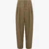 Cotton diagonal pants