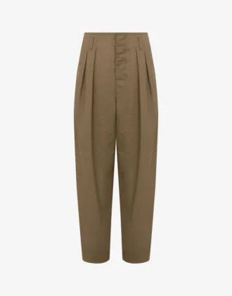 Cotton diagonal pants Cotton diagonal pants