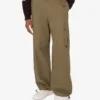 Cotton diagonal pants Cotton diagonal pants