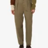 Cotton diagonal pants