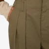 Cotton diagonal pants