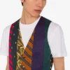 Cotton gabardine vest Archive Cotton gabardine vest Archive