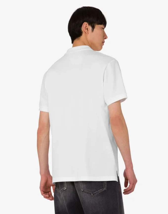 Cotton pique polo shirt Laurel Crown