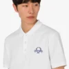 Cotton pique polo shirt Laurel Crown
