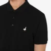 Cotton Piquet Polo Goose Embroidery