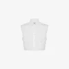 Cotton poplin crop shirt Goose