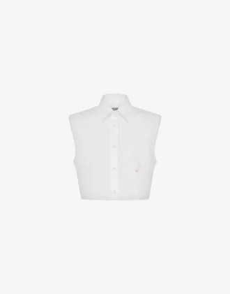 Cotton poplin crop shirt Goose