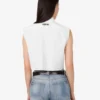 Cotton poplin crop shirt Goose