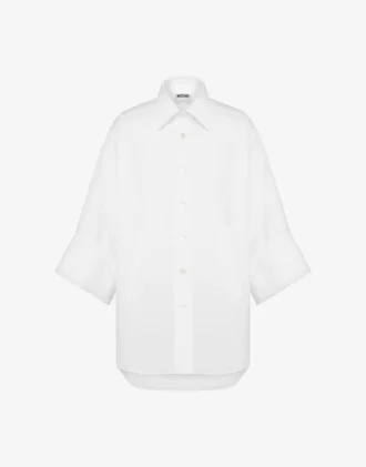 Cotton poplin shirt