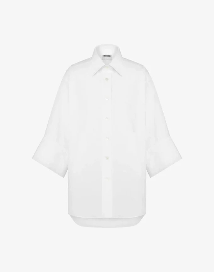 Cotton poplin shirt