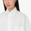 Cotton poplin shirt