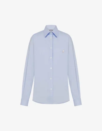 Cotton poplin shirt Goose
