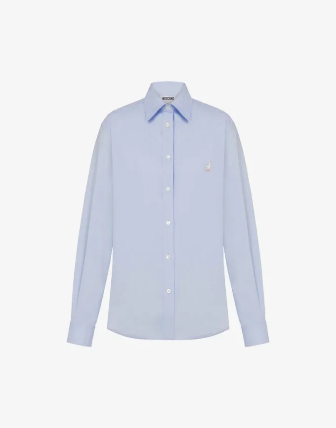 Cotton poplin shirt Goose