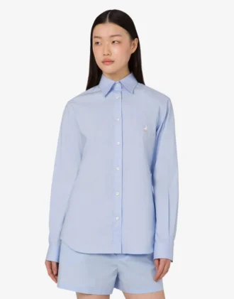 Cotton poplin shirt Goose