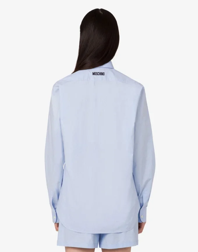 Cotton poplin shirt Goose