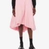 Cotton poplin skirt