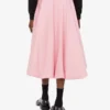 Cotton poplin skirt