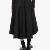 Cotton poplin skirt