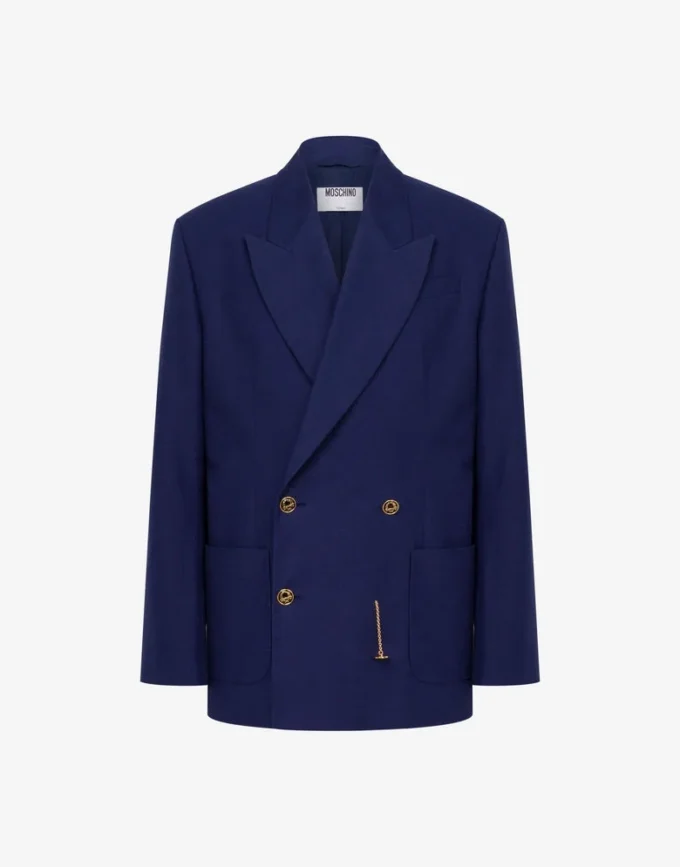 Cotton shantung jacket Laurel Crown Cotton shantung jacket Laurel Crown