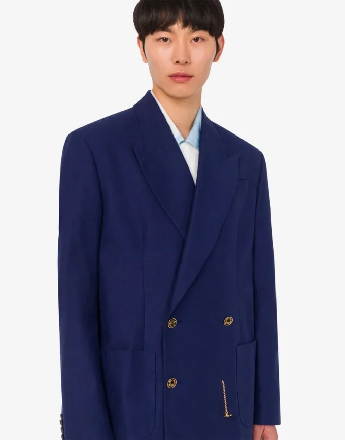 Cotton shantung jacket Laurel Crown Cotton shantung jacket Laurel Crown