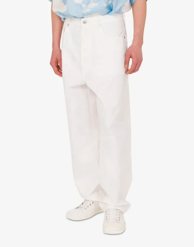 Cotton shantung pants Cotton shantung pants