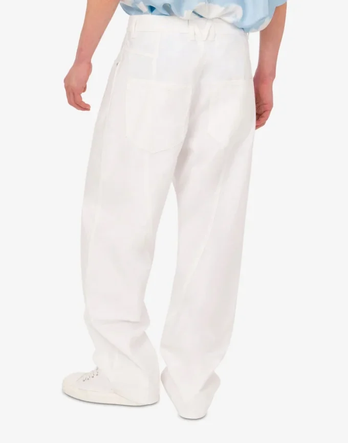 Cotton shantung pants Cotton shantung pants