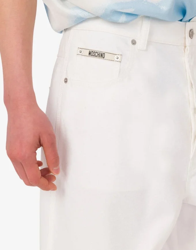 Cotton shantung pants Cotton shantung pants
