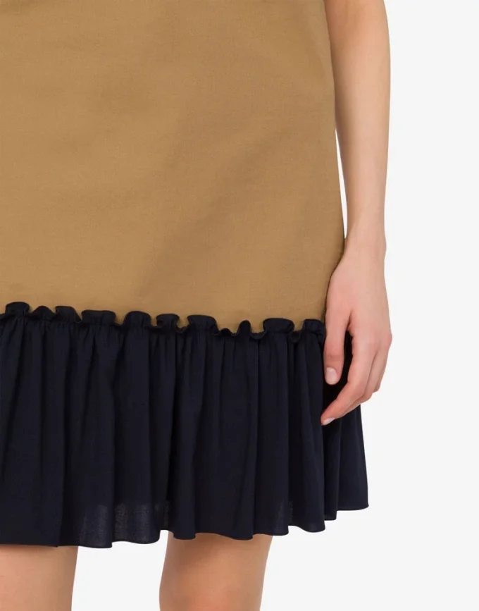 Cotton twill dress