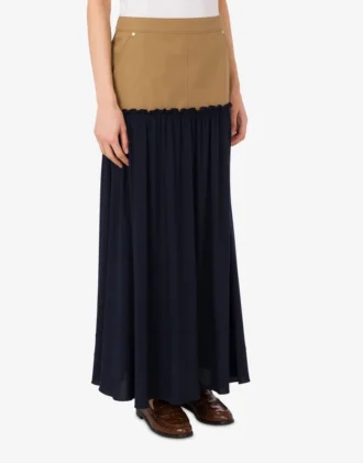 Cotton twill skirt