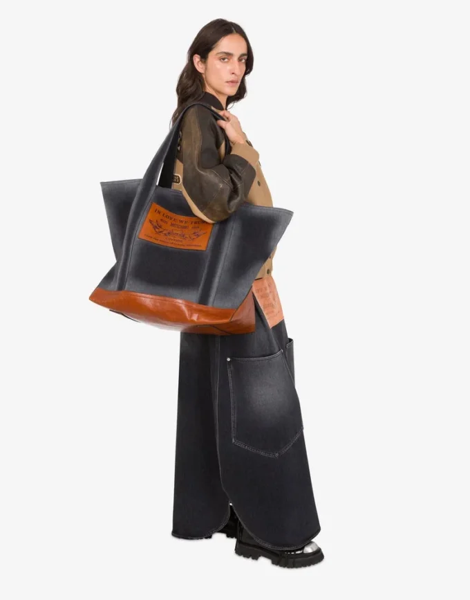 Denim maxi tote Denim maxi tote