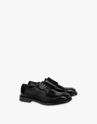 Derby in brushed calfskin