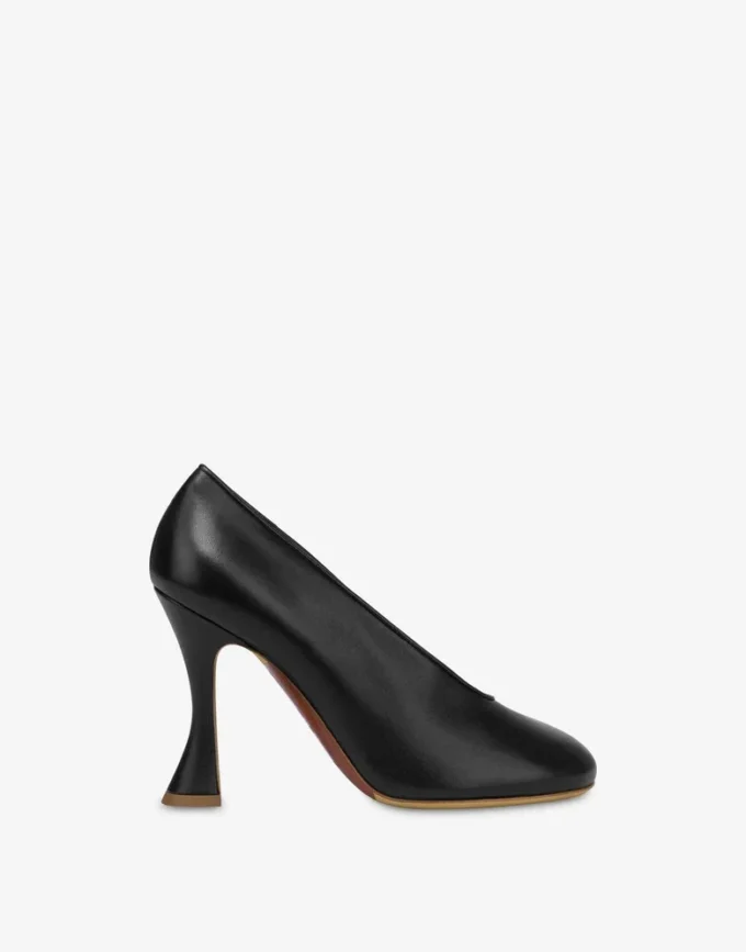 Duck nappa pumps