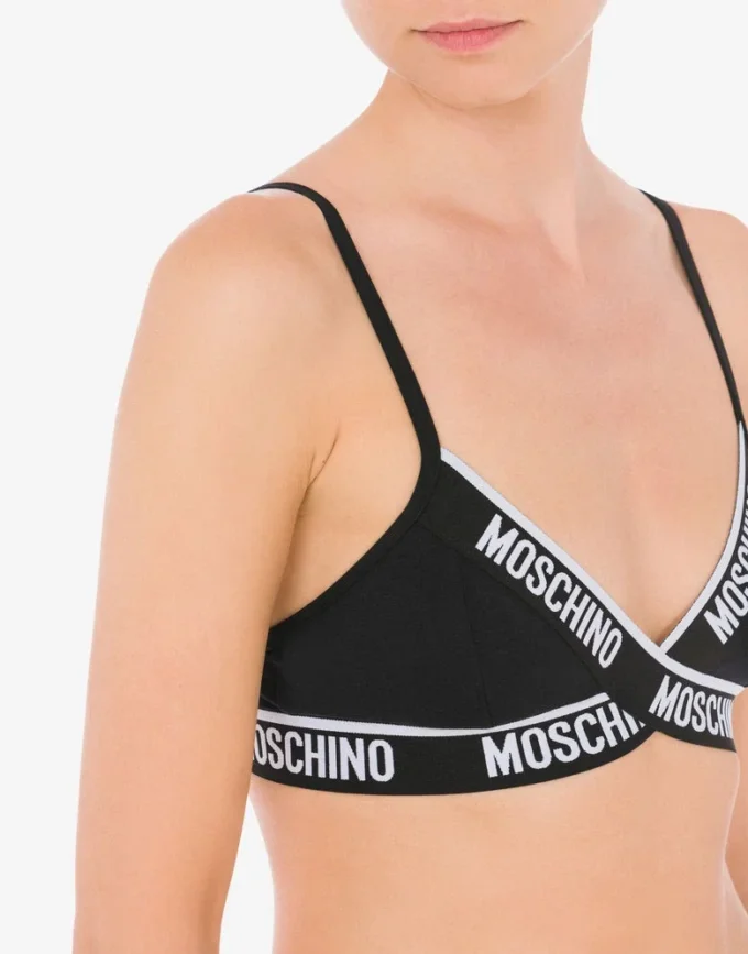 Elastic Logo Band bra