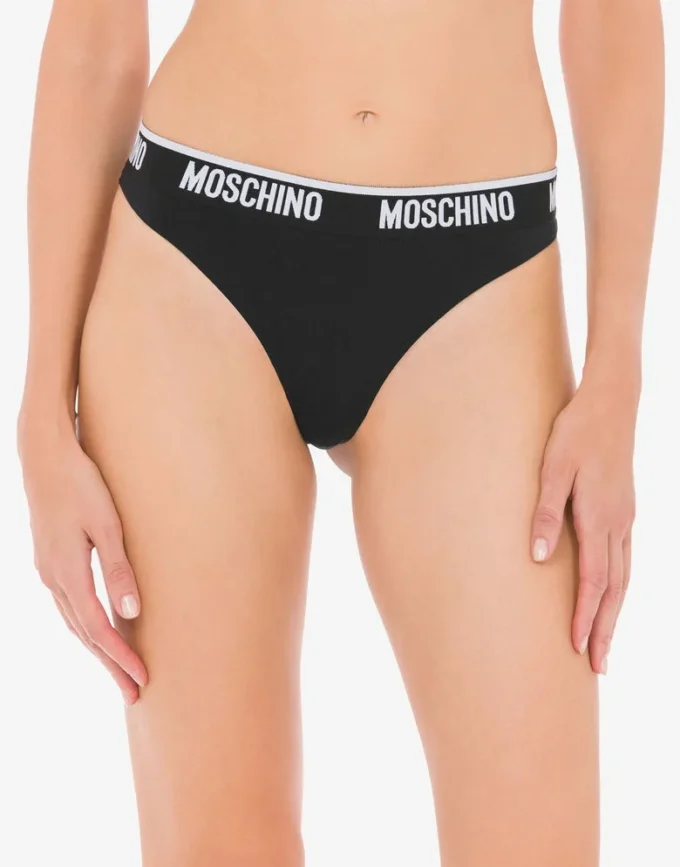 Elastic Logo Band thong