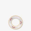 Embossed metal bracelet