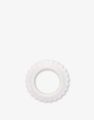 Embossed metal bracelet