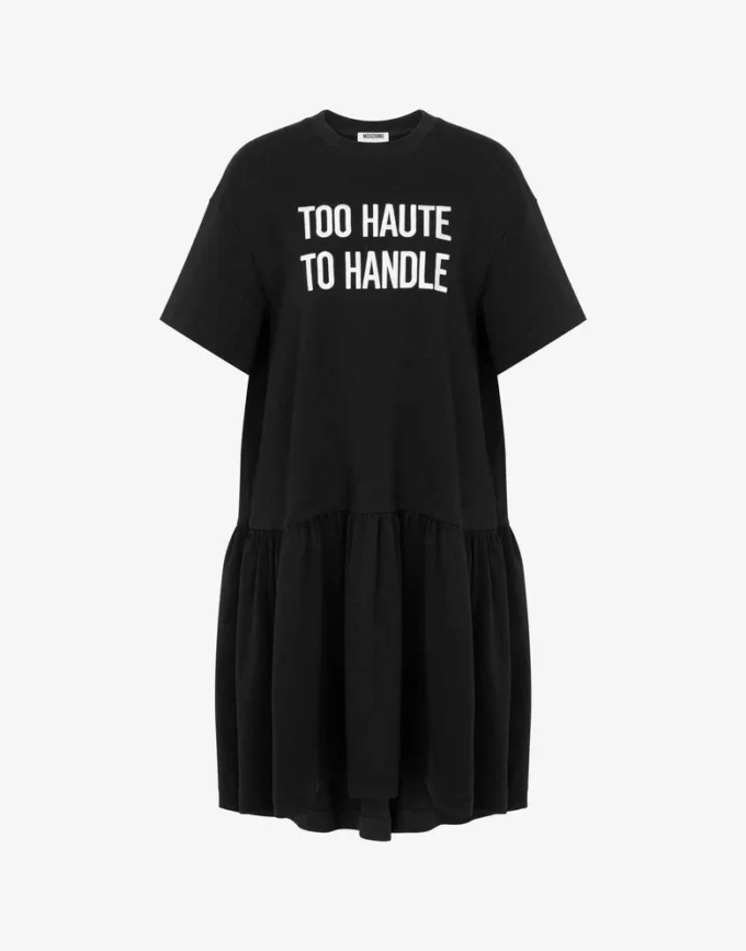 Embroidered heavy cotton dress